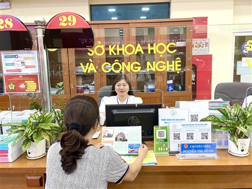 UBND tỉnh Bắc Giang ban hành mới 03 thủ tục hành chính thuộc thẩm quyền Sở Khoa học và Công nghệ