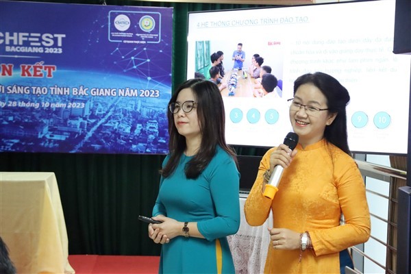 9 dự án khởi nghiệp sẽ bước tiếp vào vòng chung kết Cuộc thi KNĐMST Bắc Giang 2023