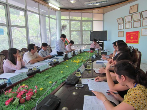 Nghiệm thu dự án sản xuất hoa trên địa bàn thành phố Bắc Giang